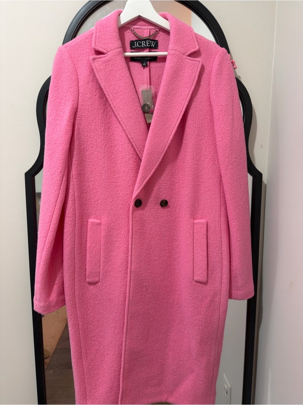 J. Crew Double-Breasted Wool Coat